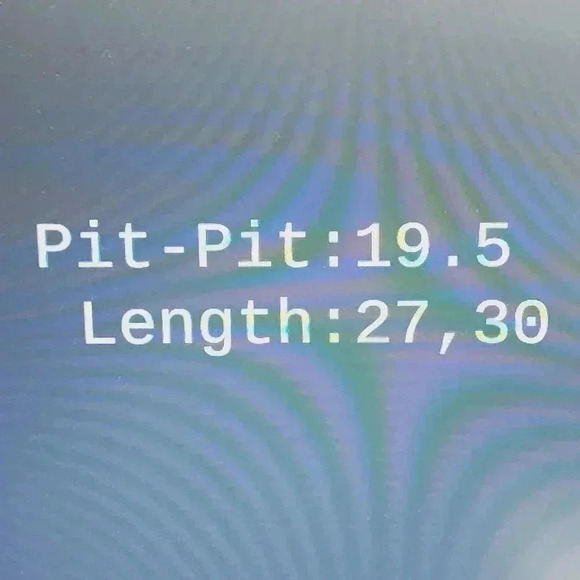 Lands End Sleeveless Geometric Print Top M Black & White Cotton/Modal Blend - Picture 6 of 7